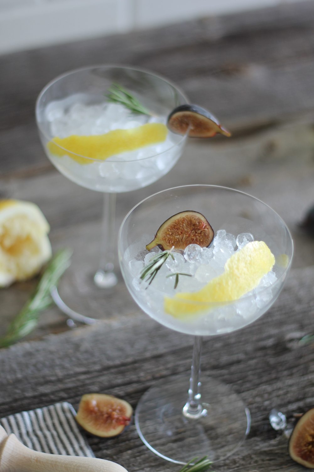 Fig & Rosemary Sparkling Cocktail ONEHOPE Blog