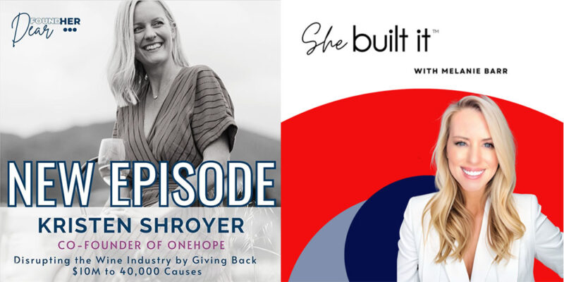 onehope wine woman founder featured podcasts cover photos