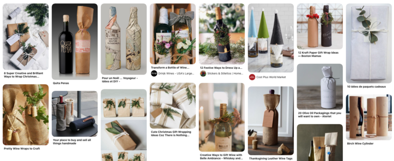 wine bottle gift wrapping ideas