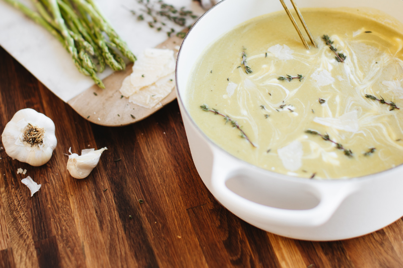 Fennel Asparagus Soup Recipe ONEHOPE