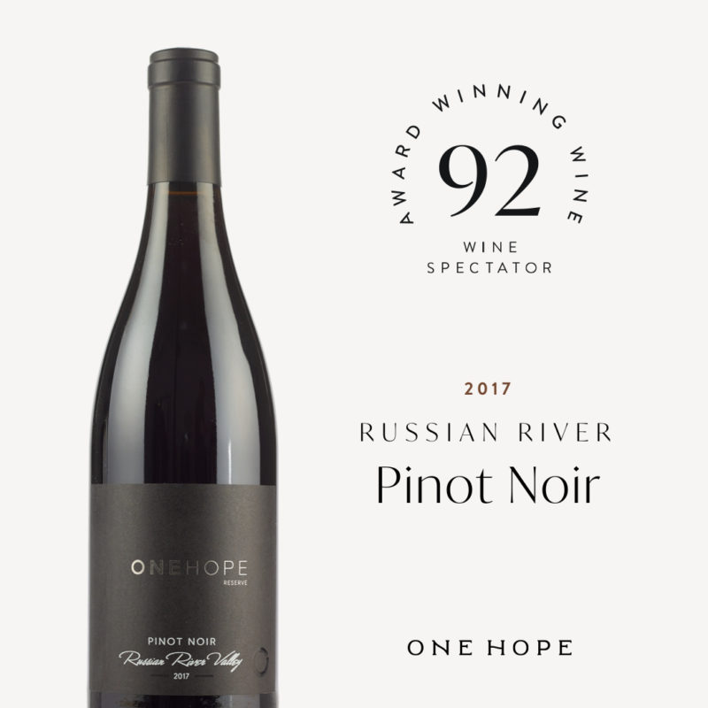 92 point pinot noir russian river valley onehope