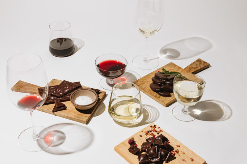 wine and chocolate pairings with ONEHOPE