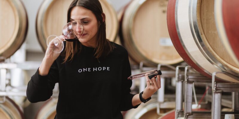 Isadora Frias, Lead Winemaker for ONEHOPE Wine based in Napa Valley